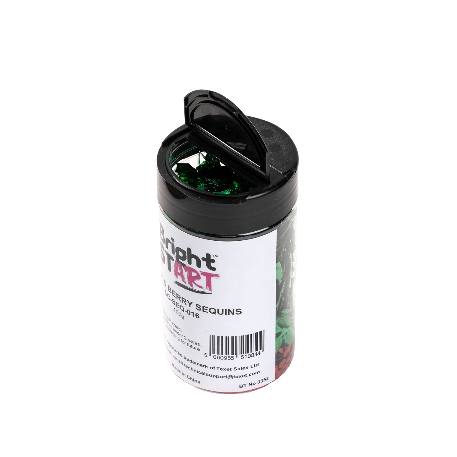 Holly and Berry Sequins, 100g