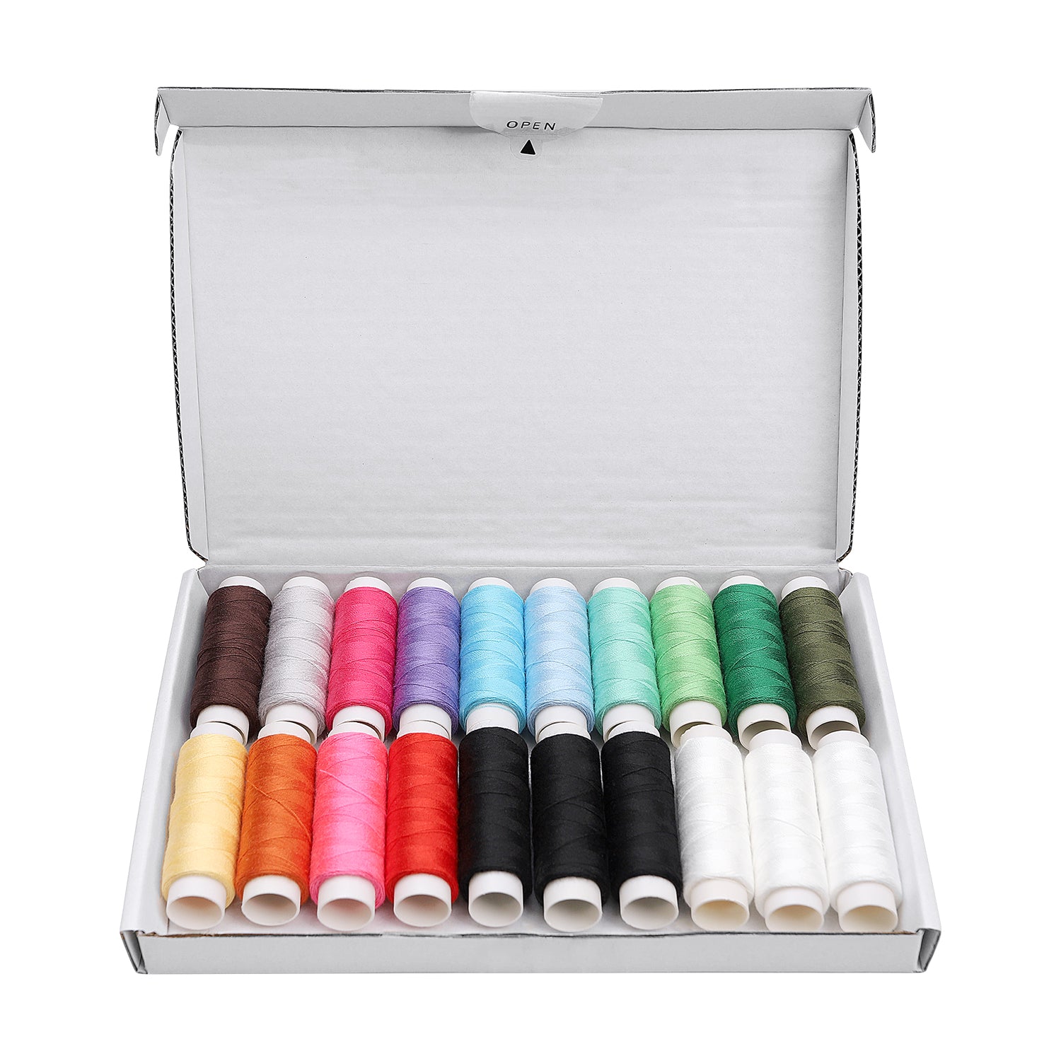 Economy Polyester Sewing Thread, Pack of 20