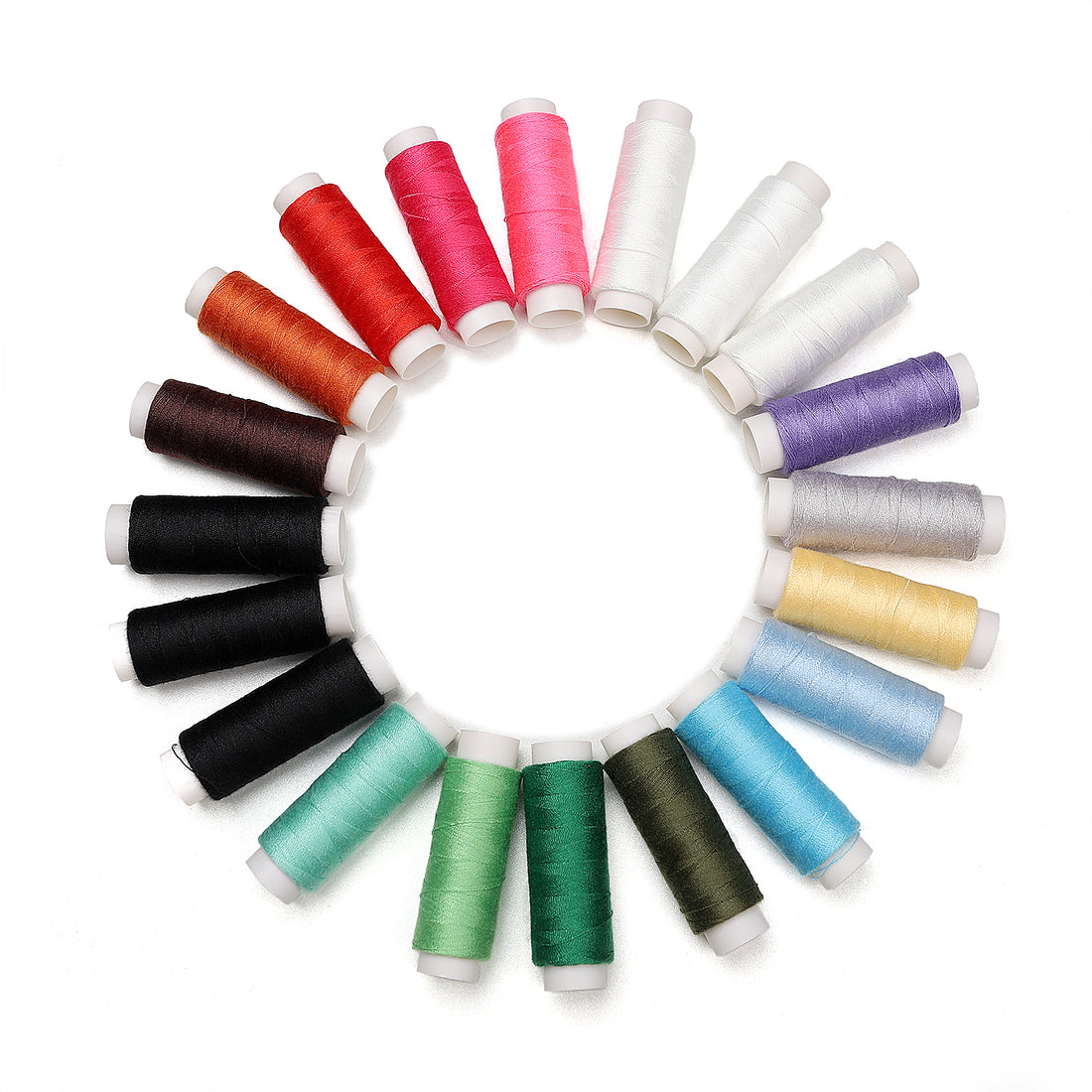 Economy Polyester Sewing Thread, Pack of 20