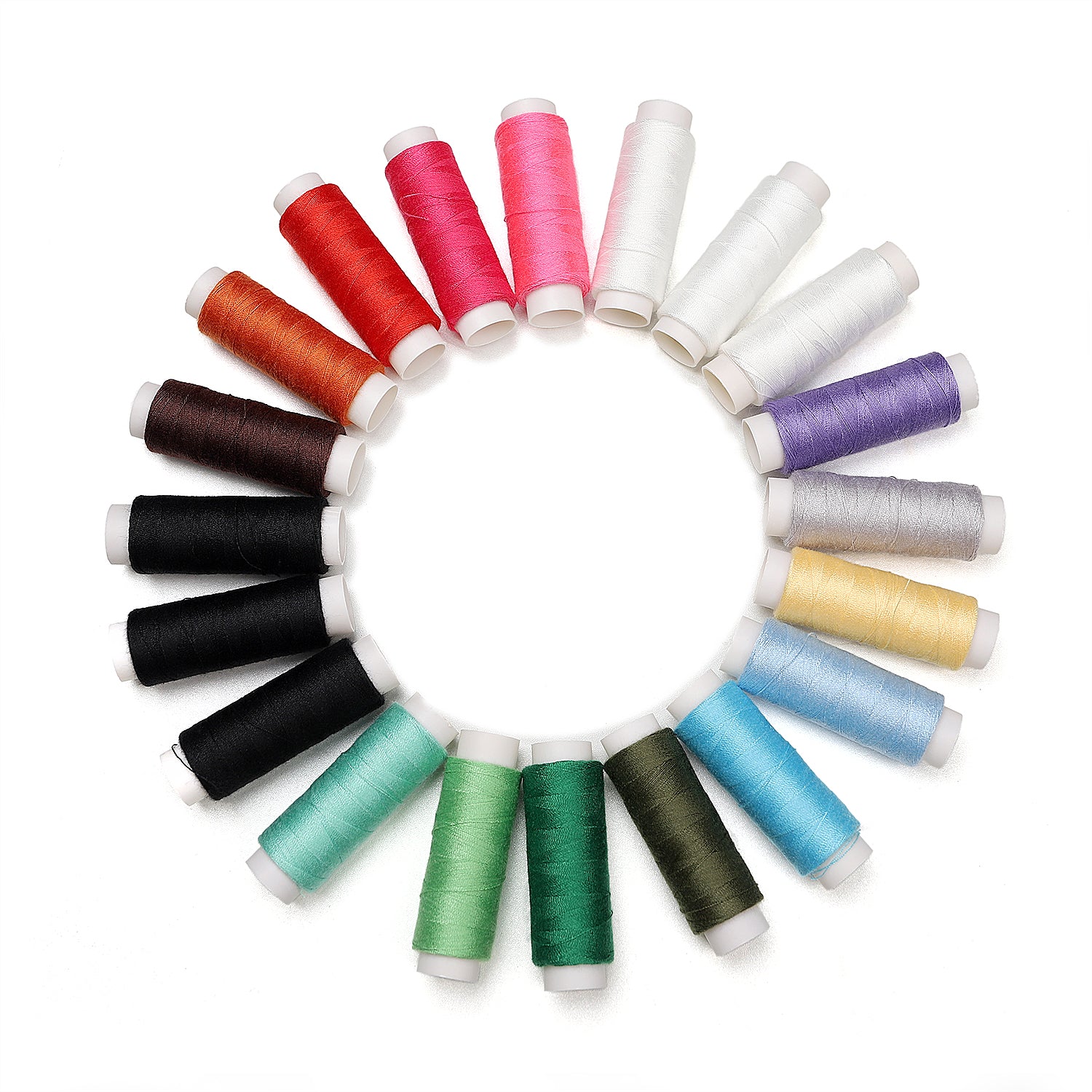 Economy Polyester Sewing Thread, Pack of 20