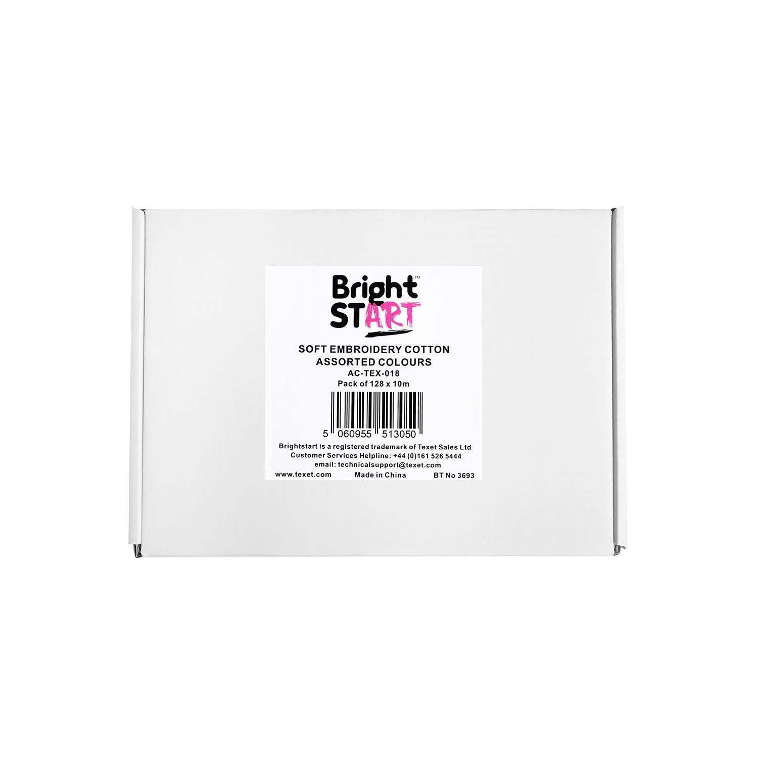 Soft Embroidery Cotton, Pack of 128