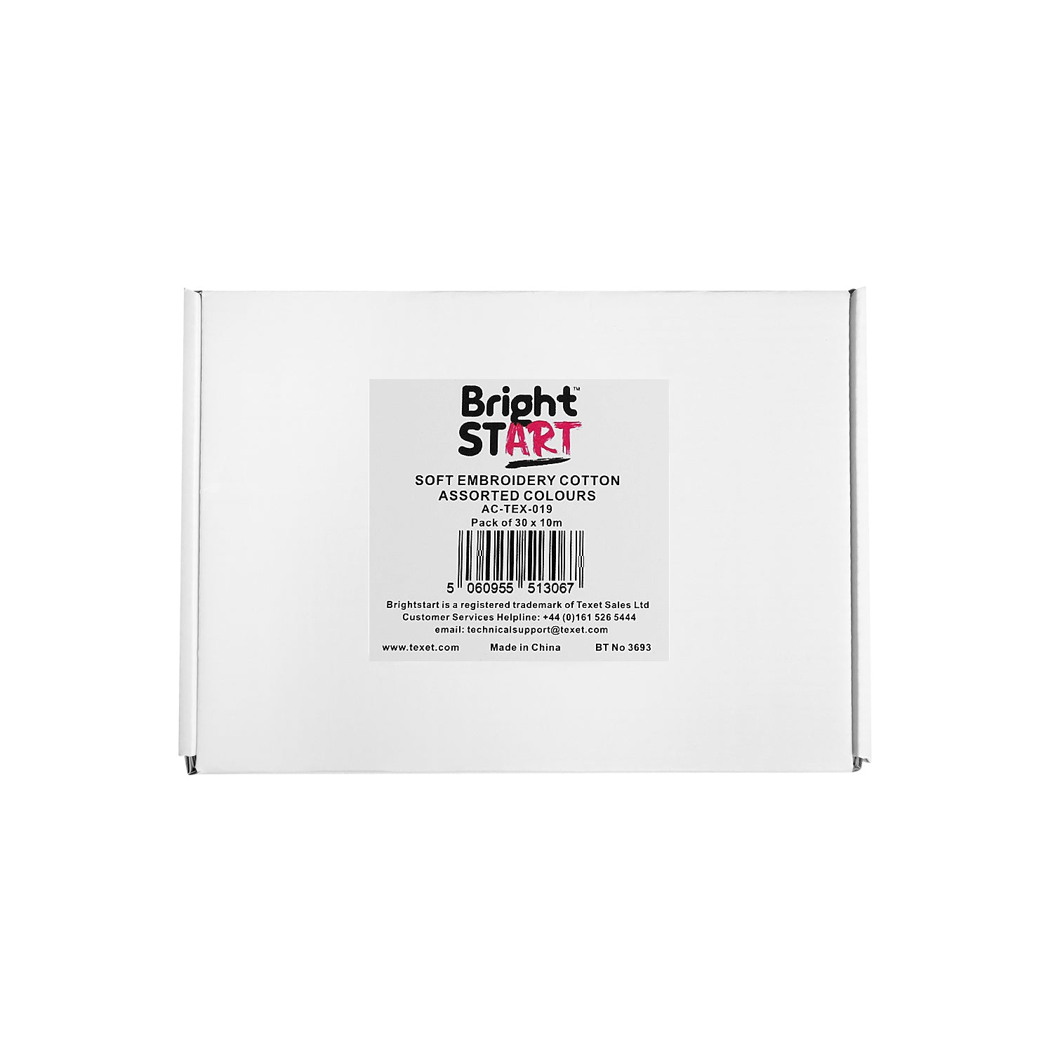 Soft Embroidery Cotton, Pack of 30