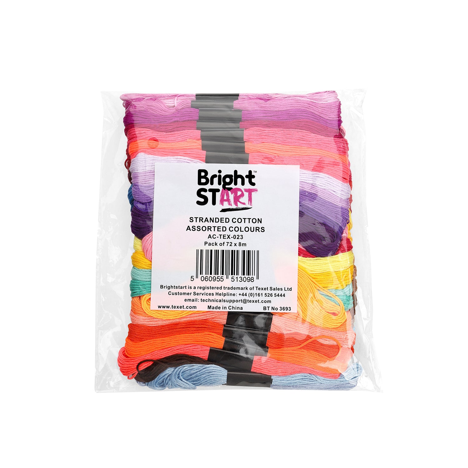 Stranded Cotton, Pack of 72 Skeins