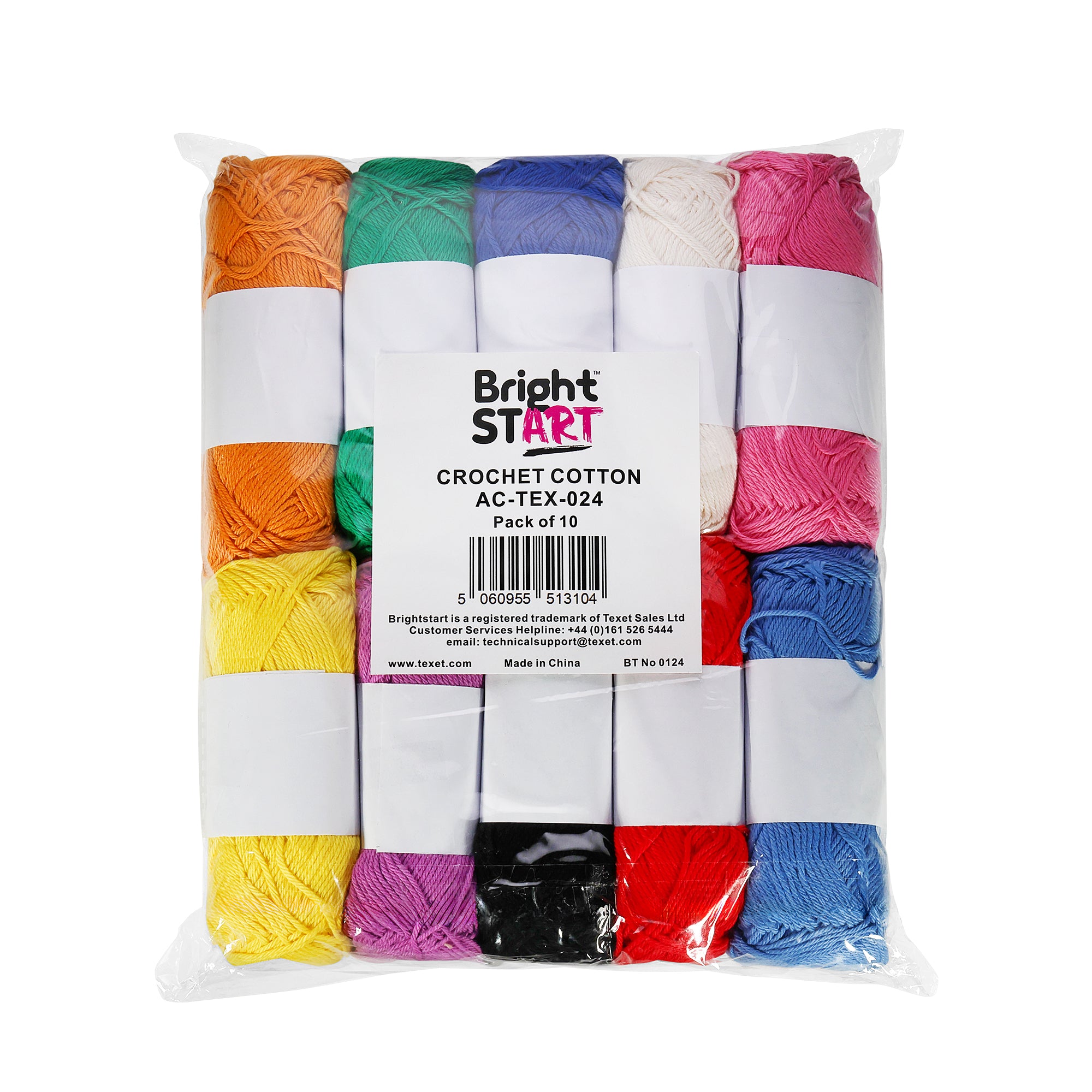 Cotton Yarn, Pack of 10