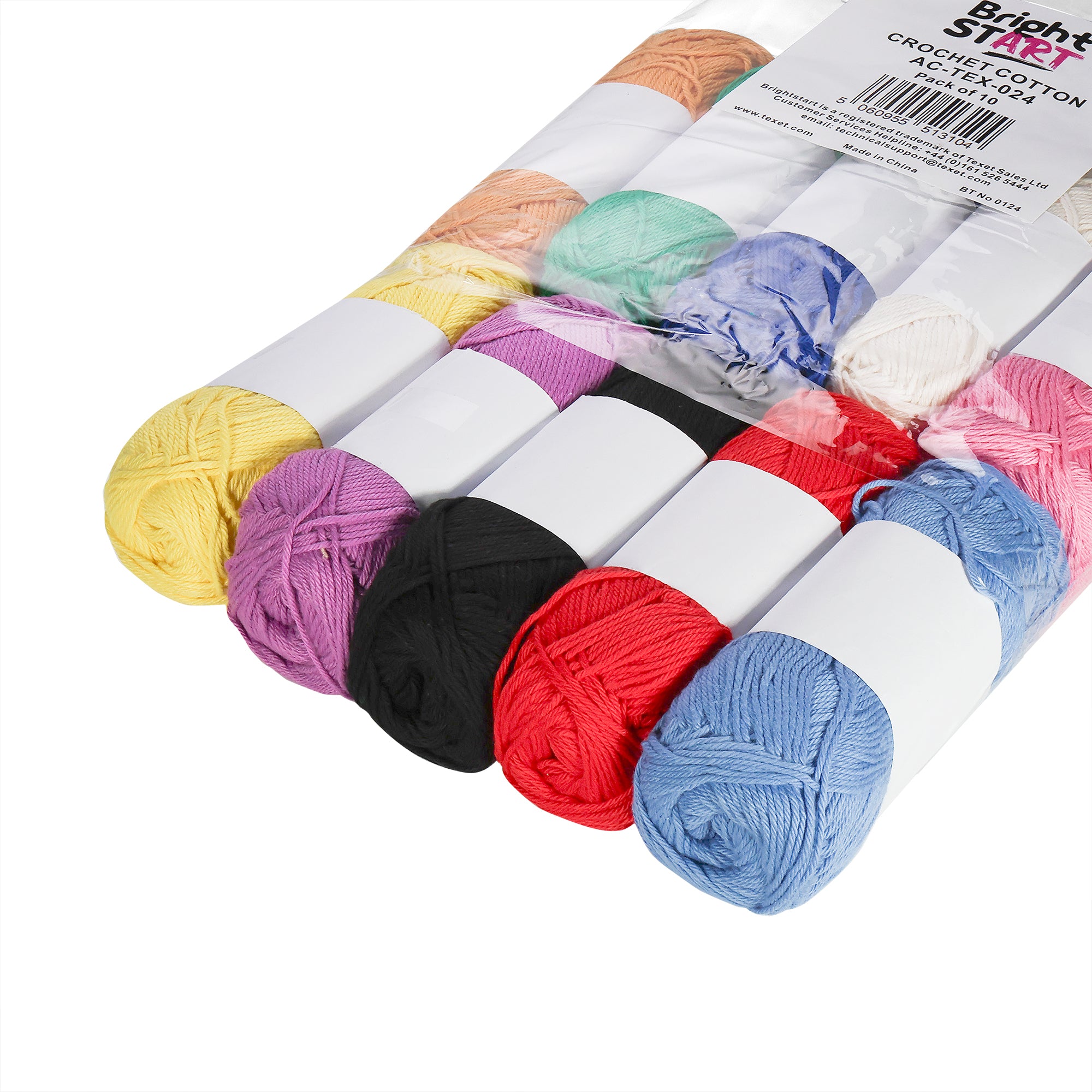 Cotton Yarn, Pack of 10