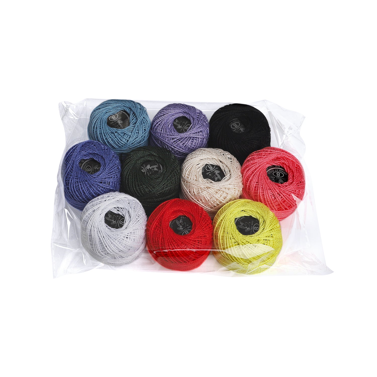 Mercerised Cotton, Pack of 10