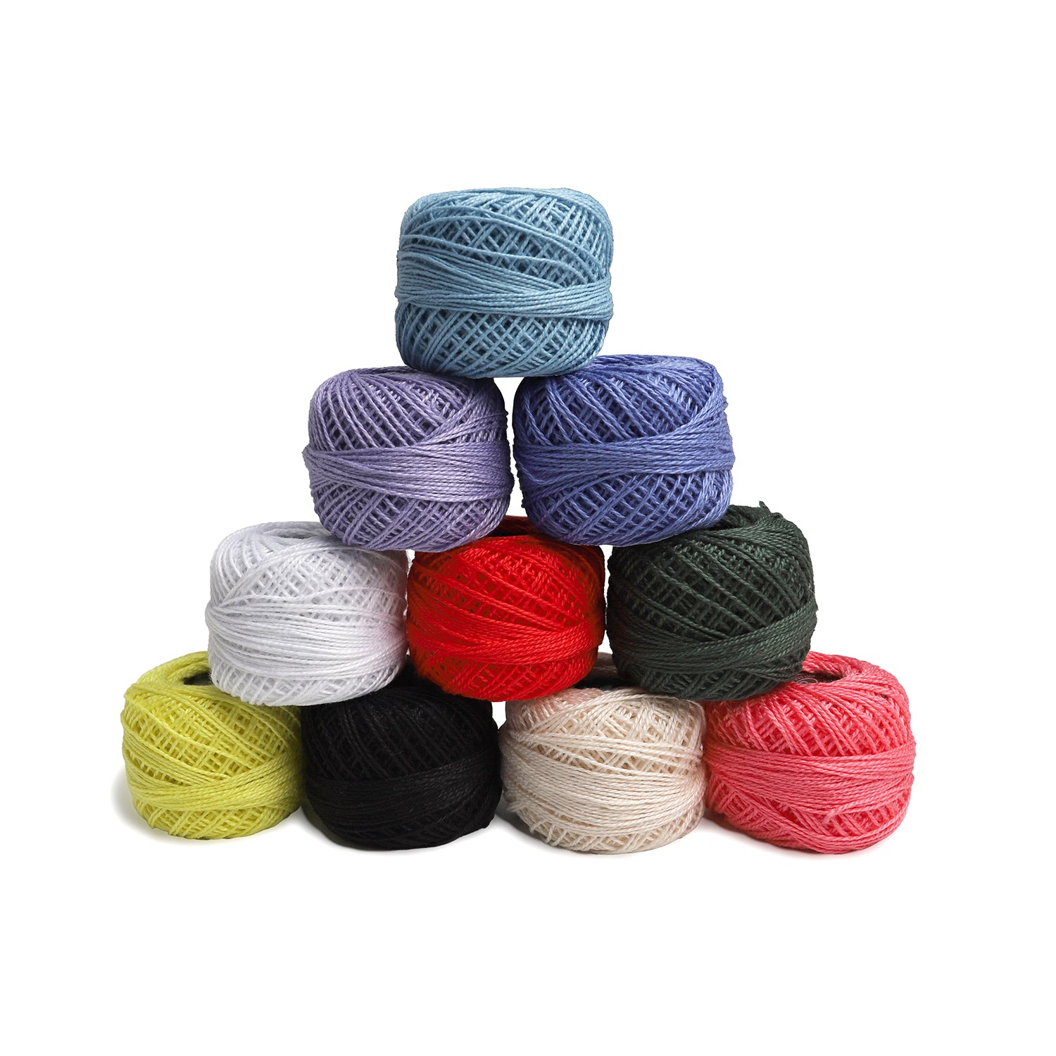 Mercerised Cotton, Pack of 10