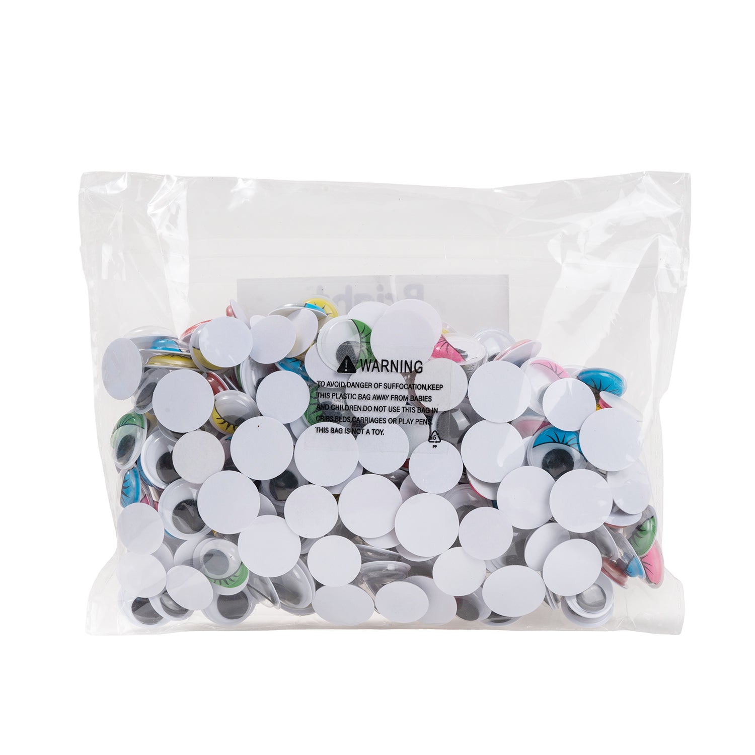 Bright Wiggly Eyes, Pack of 500
