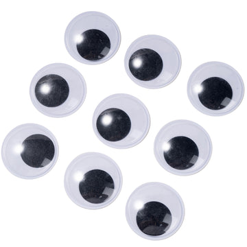 Jumbo Wiggly Eyes, Pack of 60