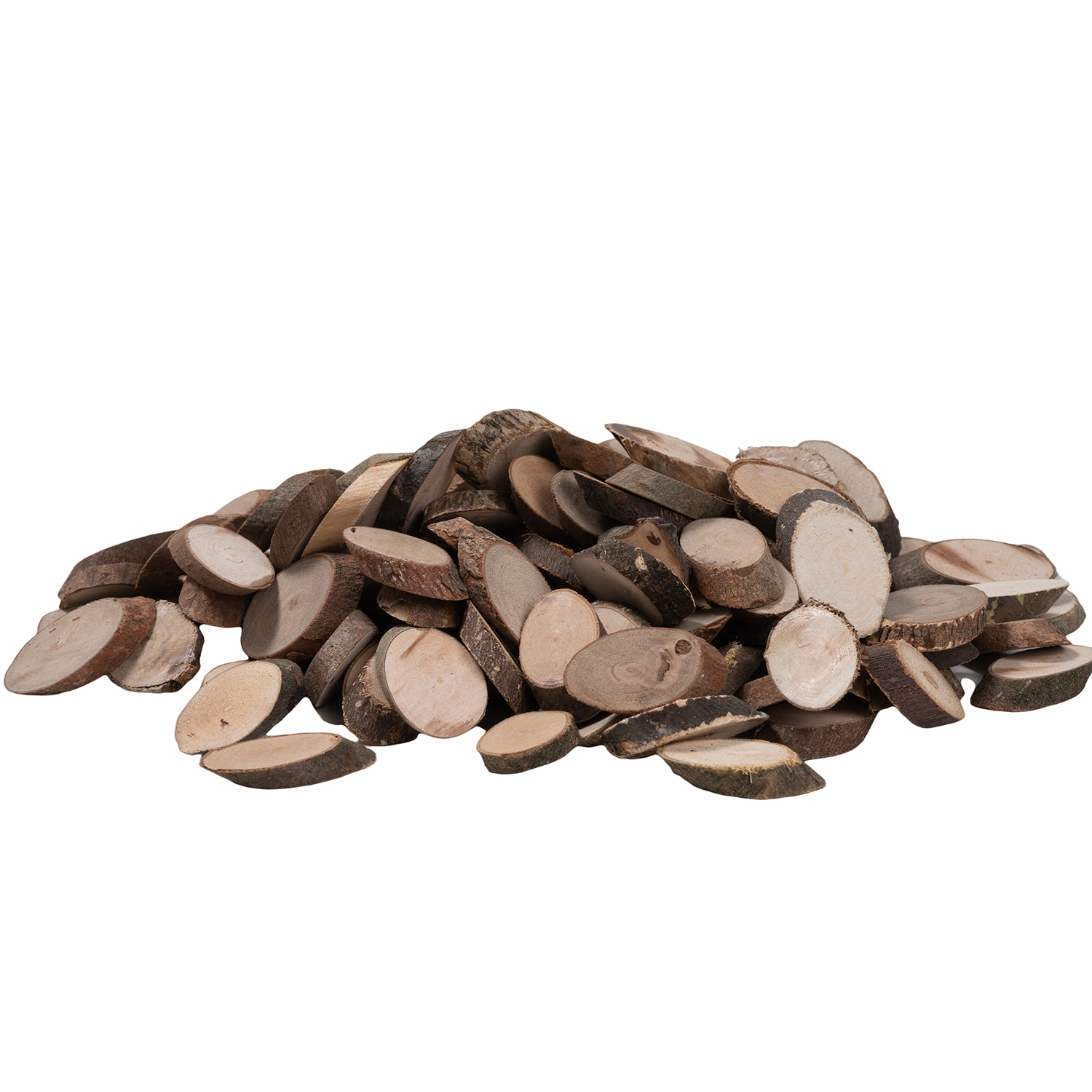 Assorted Wood Sticks & Slices, Pack of 230g