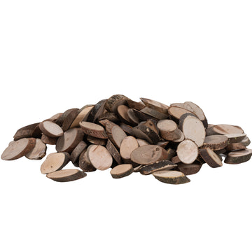 Assorted Wood Sticks & Slices, Pack of 230g