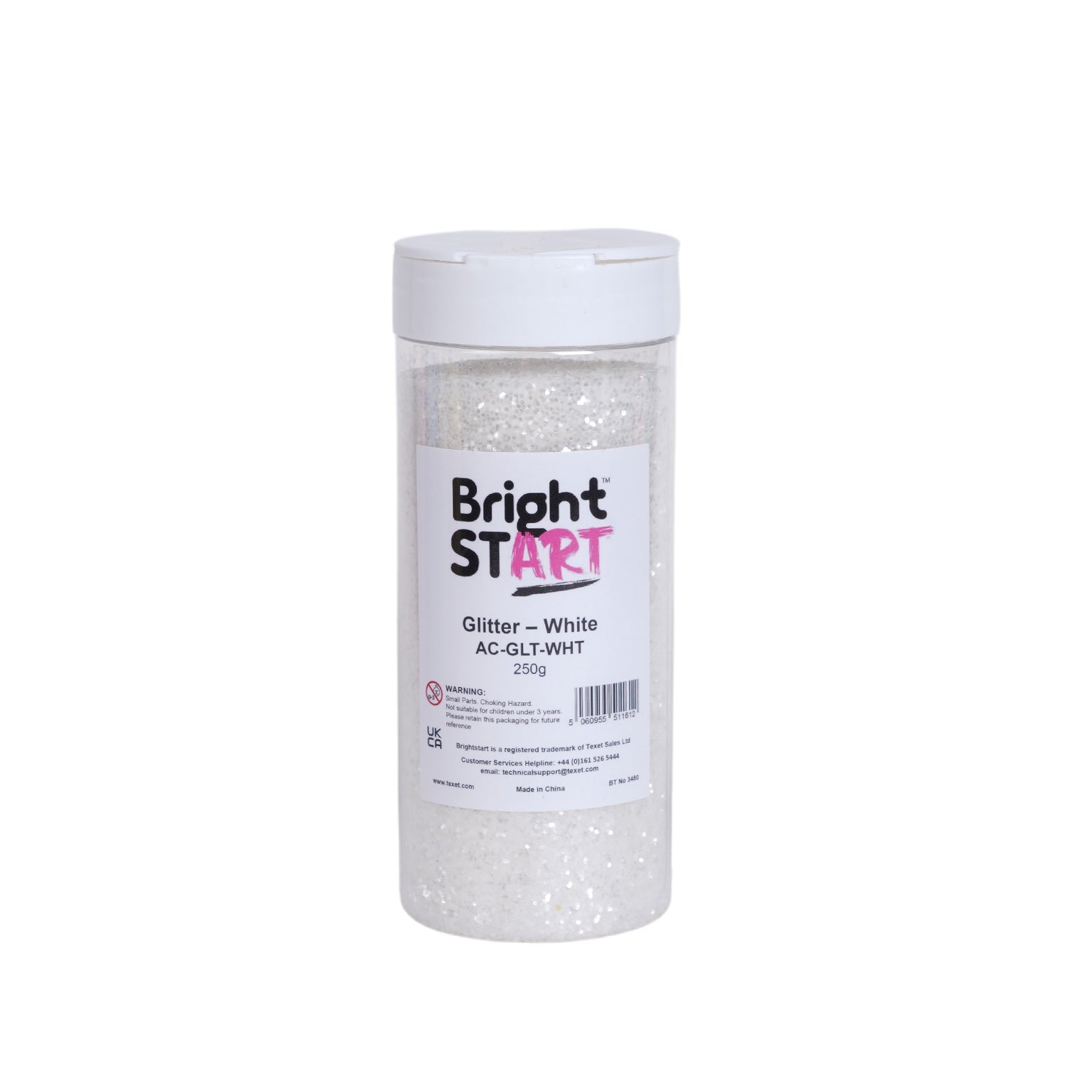 Glitter - White 250g