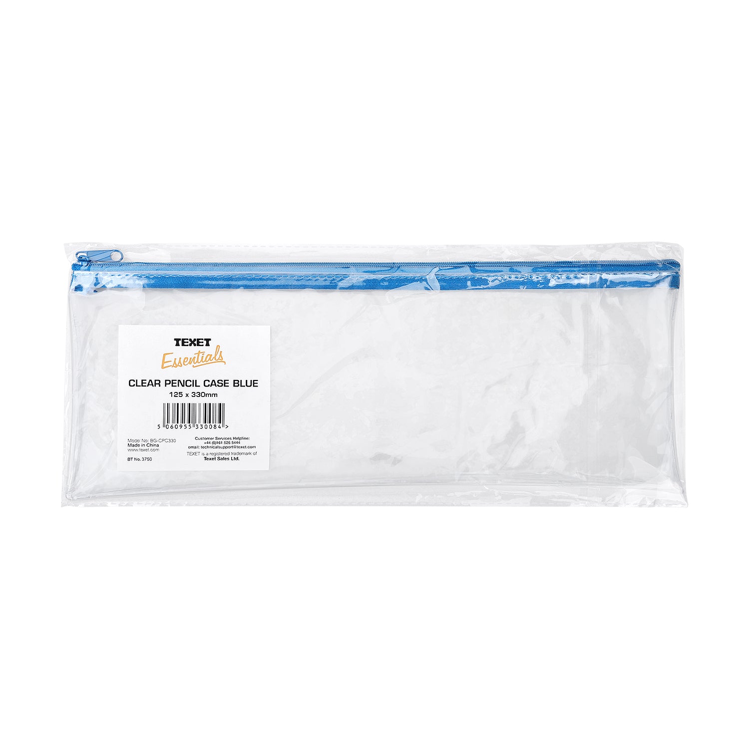 Clear Pencil Case 125 x 330mm