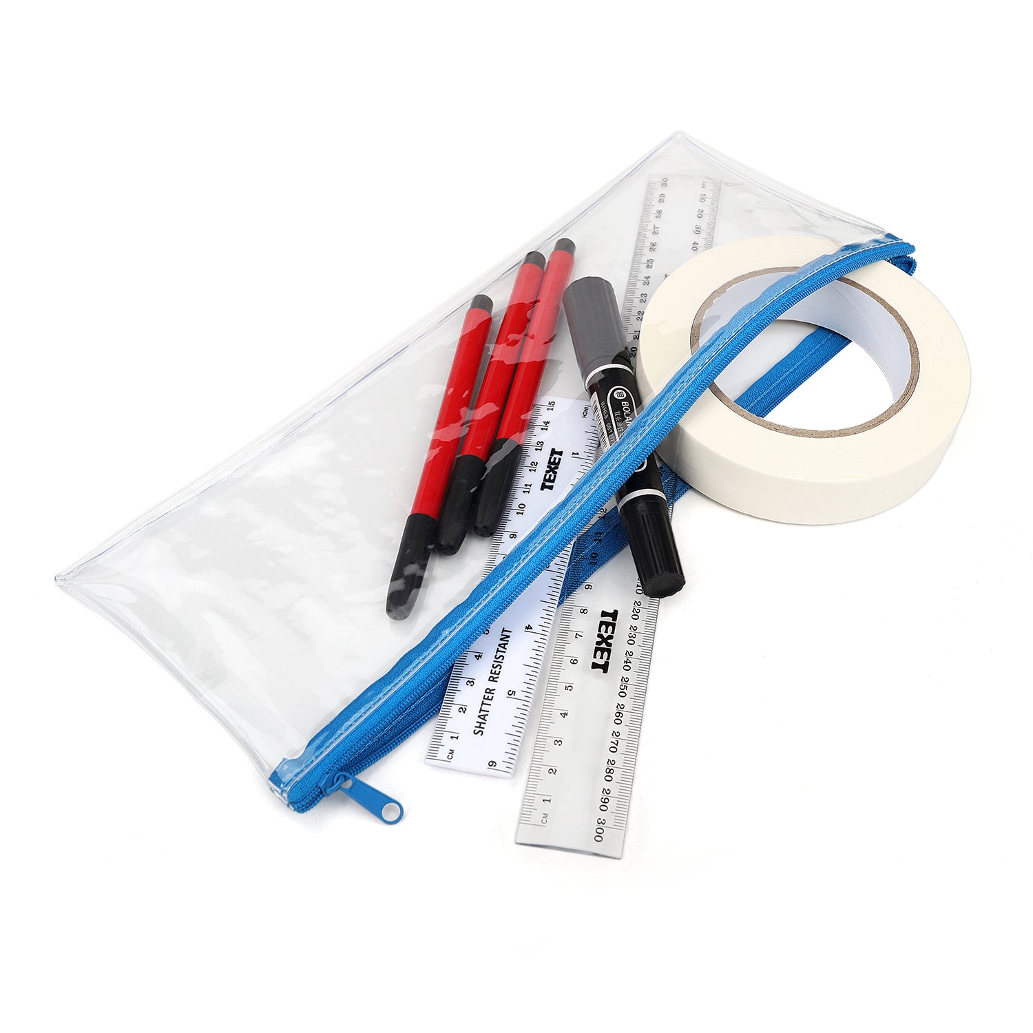 Clear Pencil Case 125 x 330mm