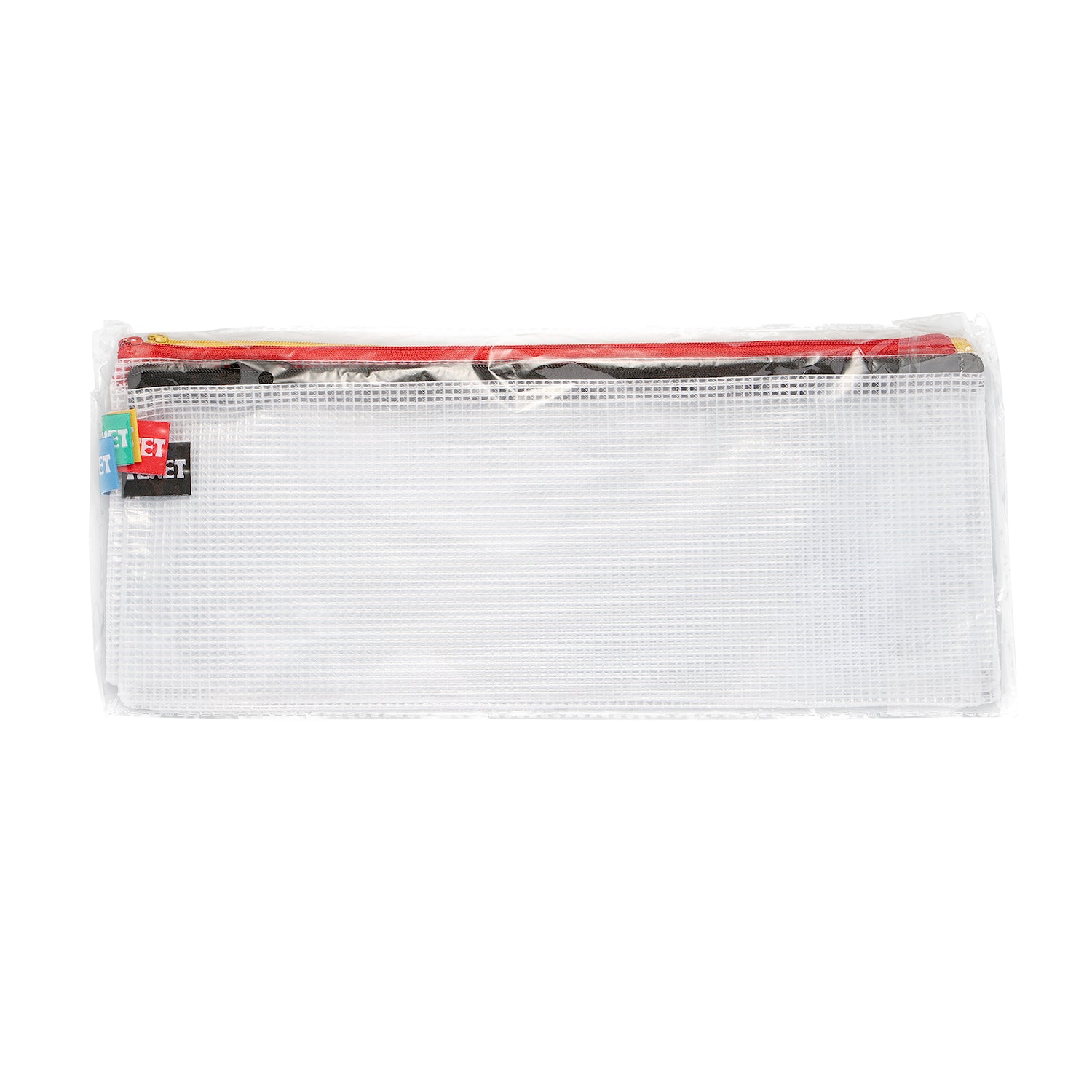 Zip Pencil Case, Pack of 5