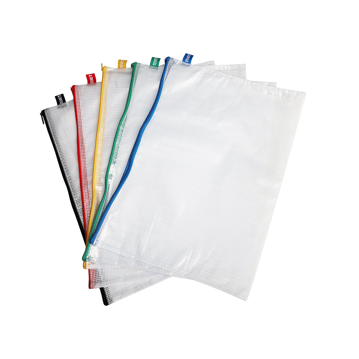 A3 Zip Storage Bag, Pack of 5