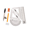 8 pieces Math Set in Metal Tin