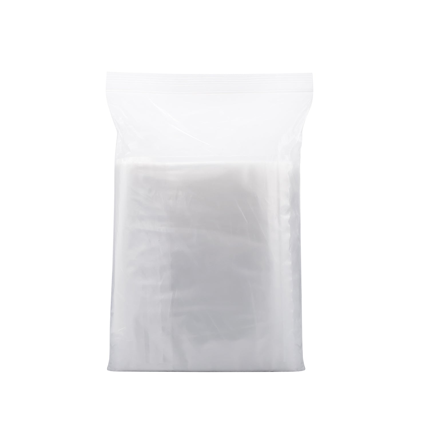 Large Resealable Bag with Write On Label, Pack of 100