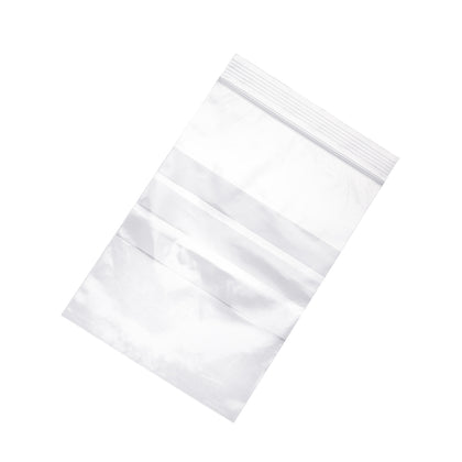 Small Resealable Bag with Write On Label, Pack of 100