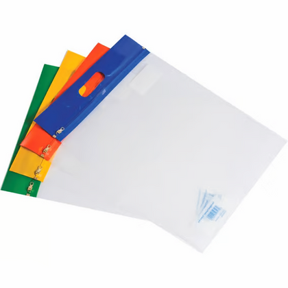 Zip Book Carrier Bag, Pack of 25