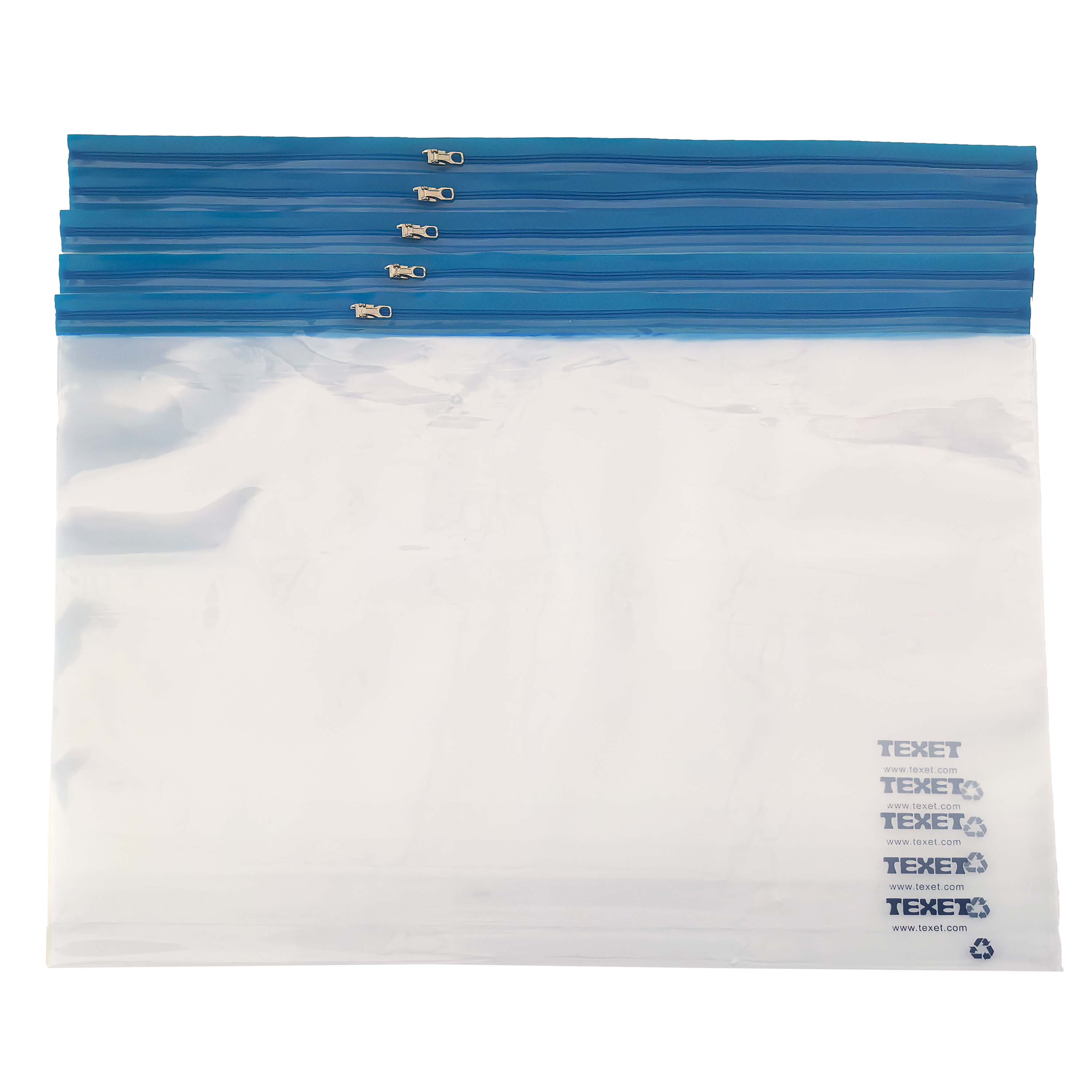 A3 Blue Zipped Wallet, Pack of 25