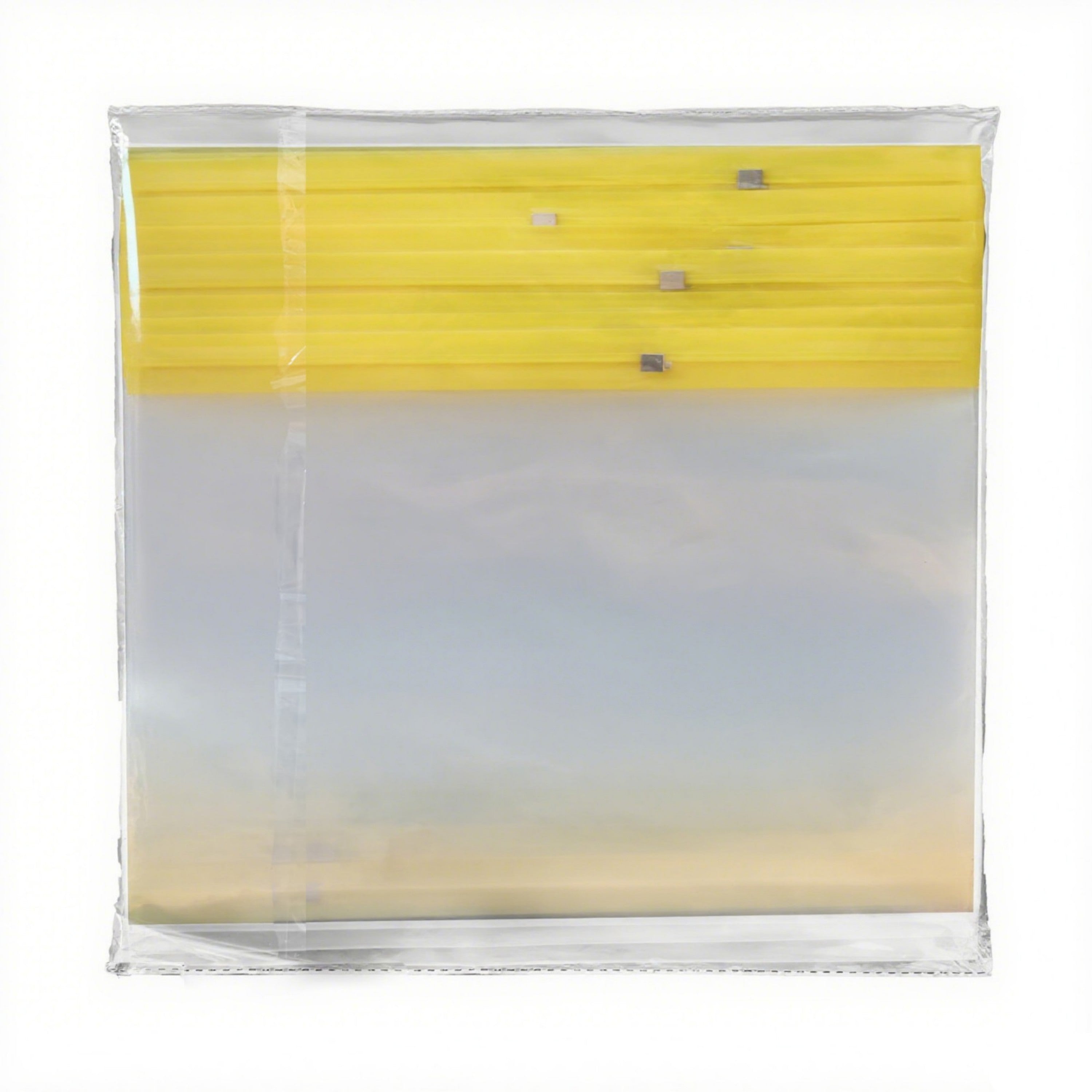 A4 Yellow Zipped Wallet, Pack of 25