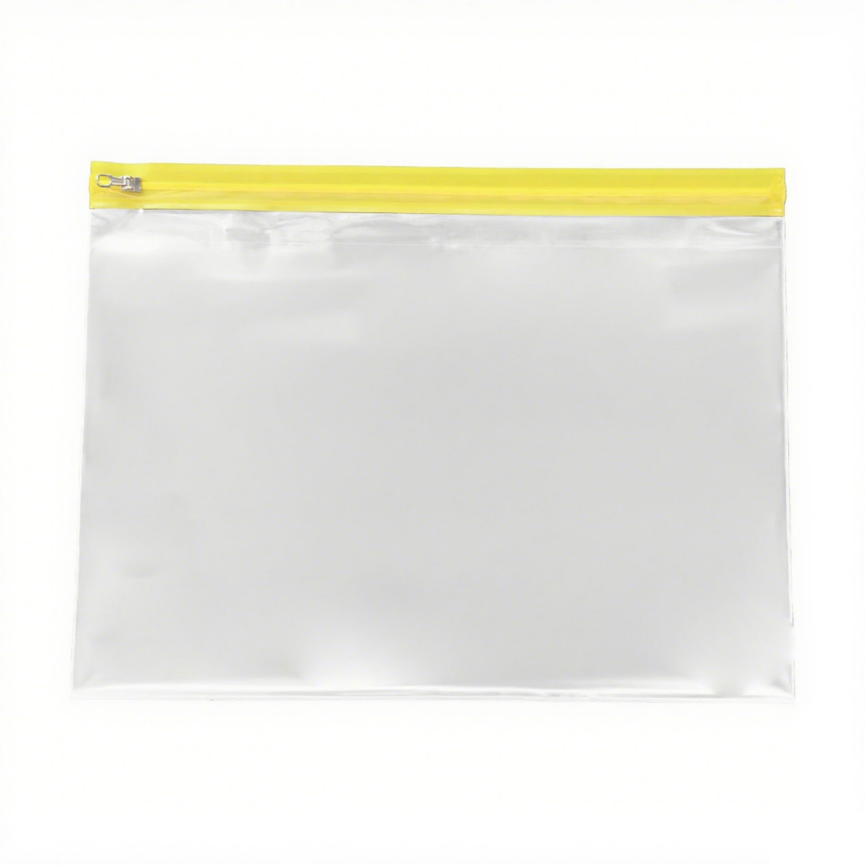 A4 Yellow Zipped Wallet, Pack of 25