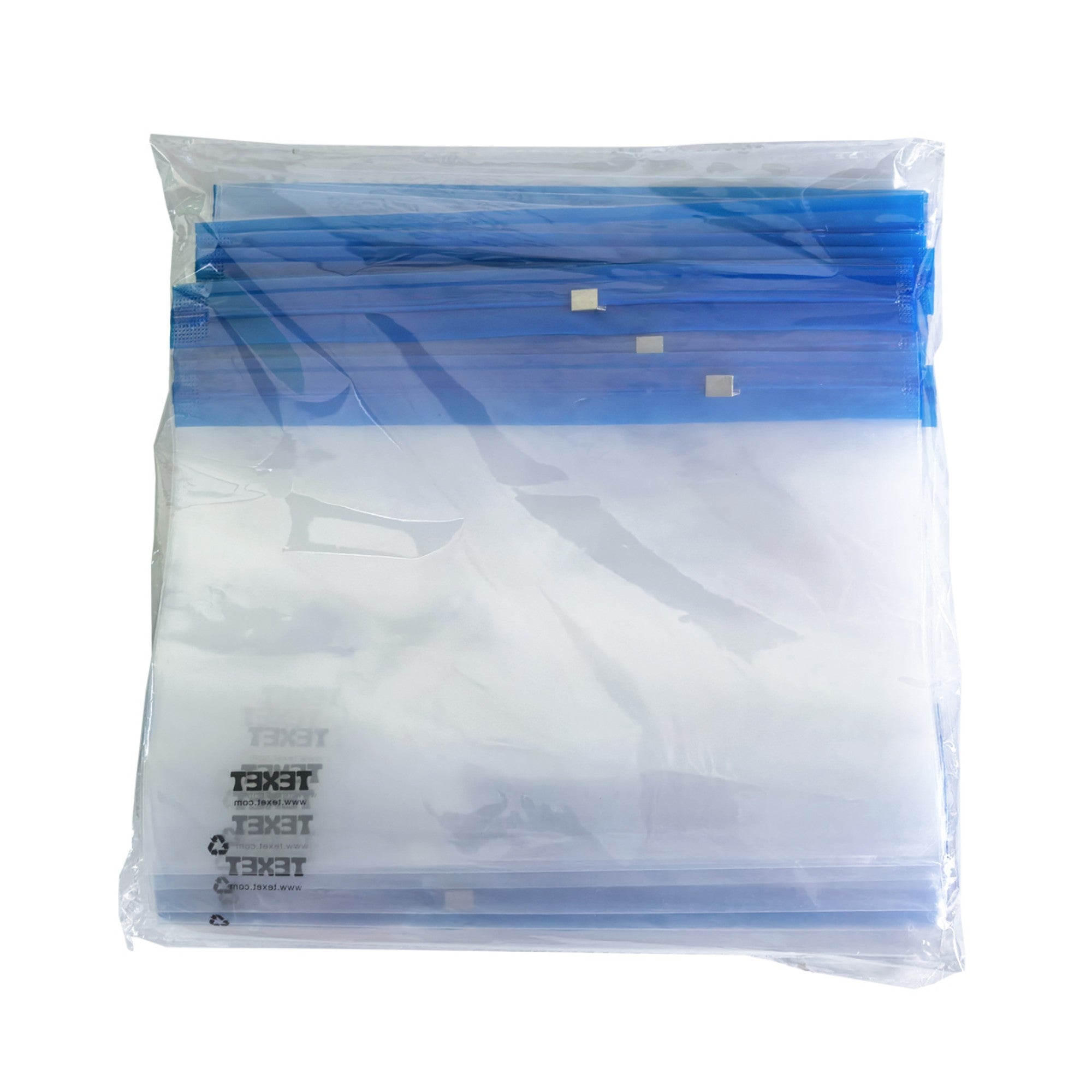 A5 Blue Zipped Wallet, Pack of 25