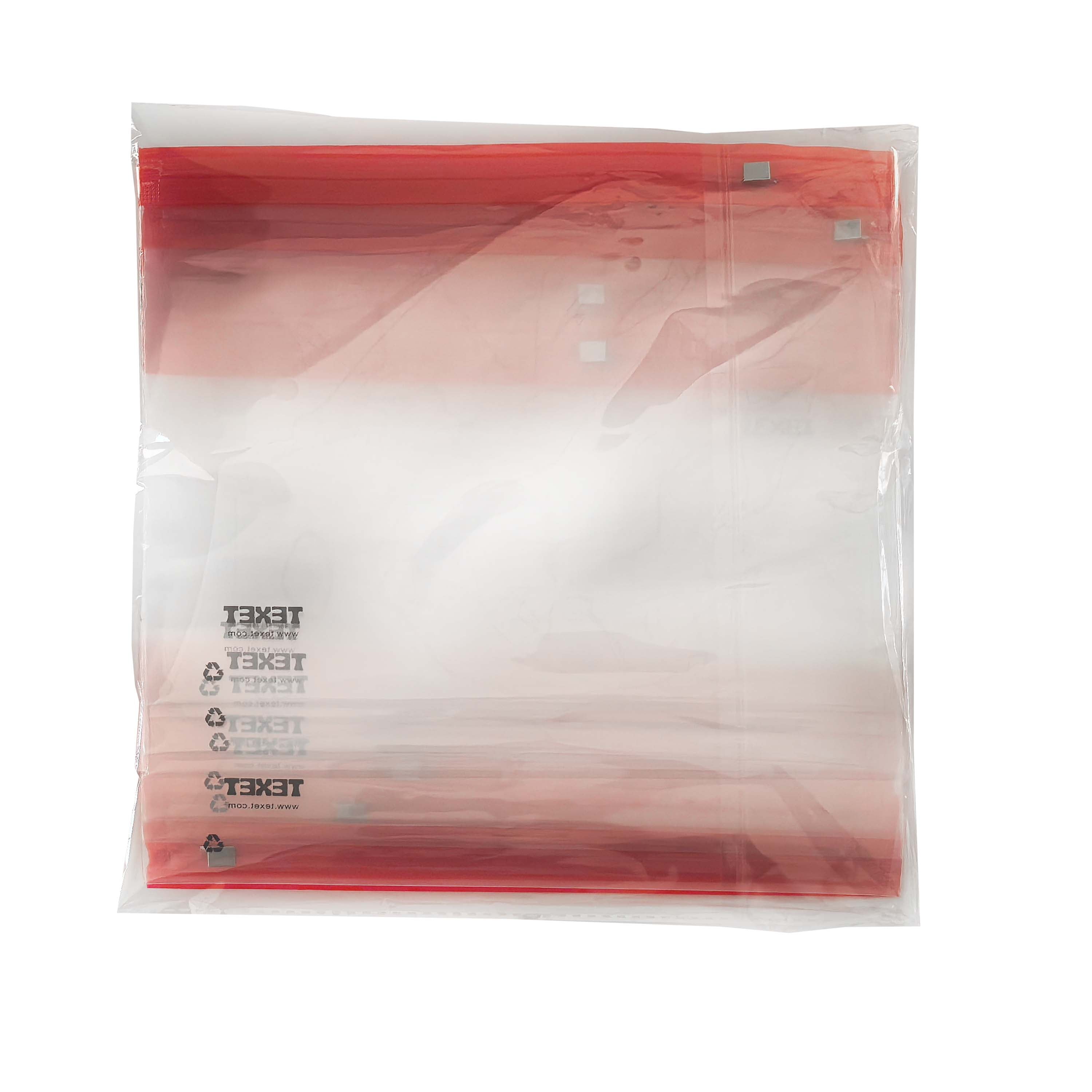 A5 Red Zipped Wallet, Pack of 25