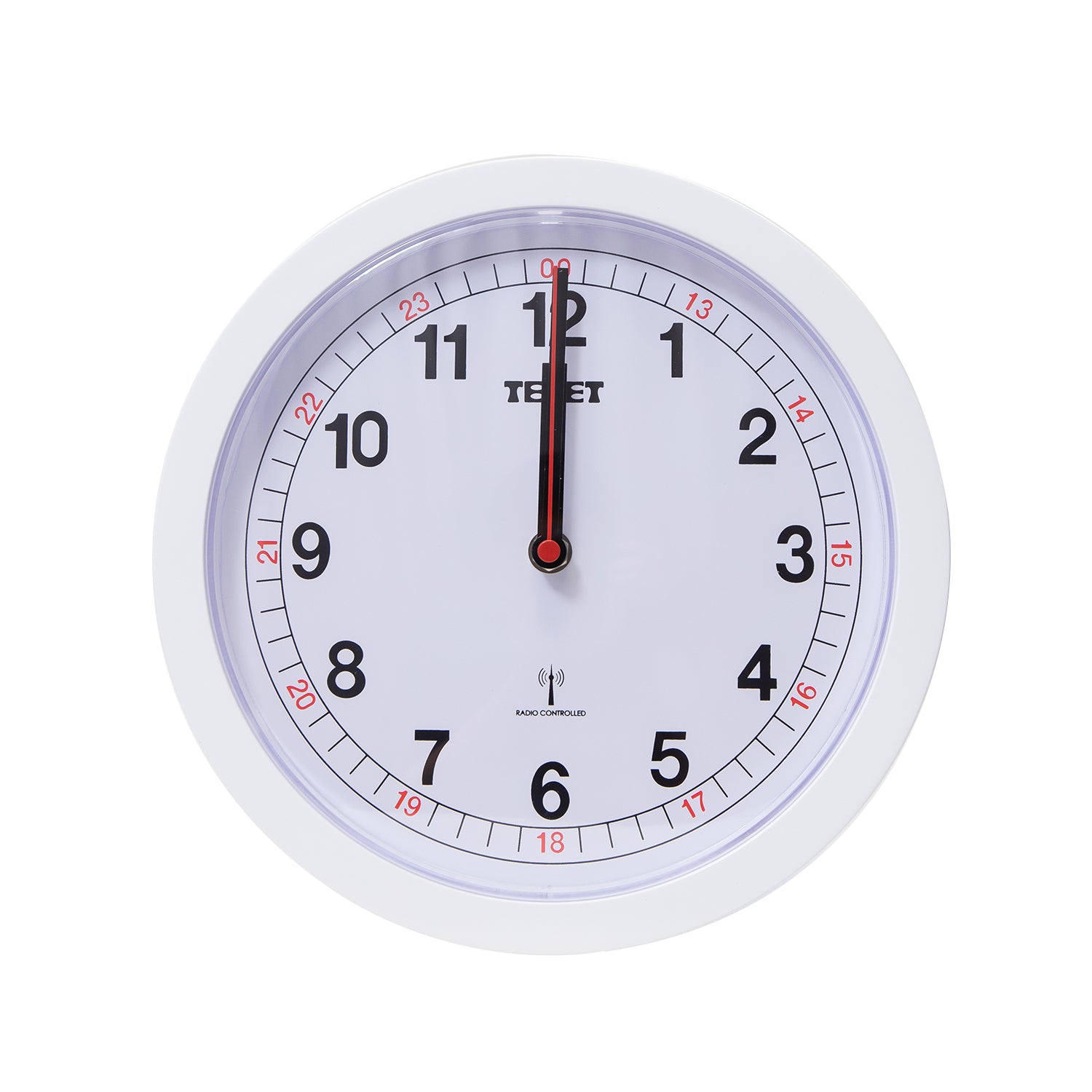 Radio Controlled Wall Clock, 25 cm