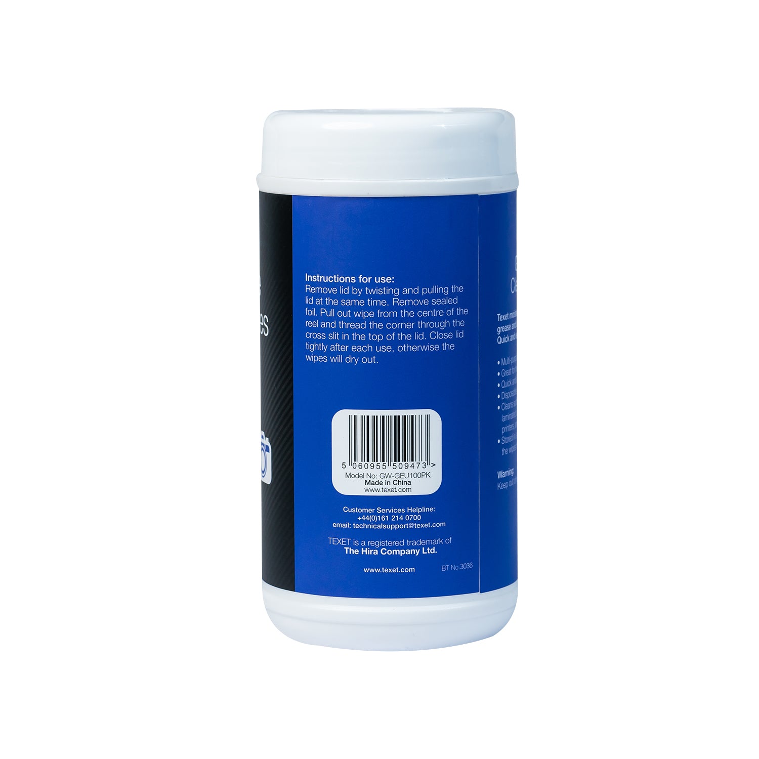 Disposable Cleaning Wipes 100 pieces Tub