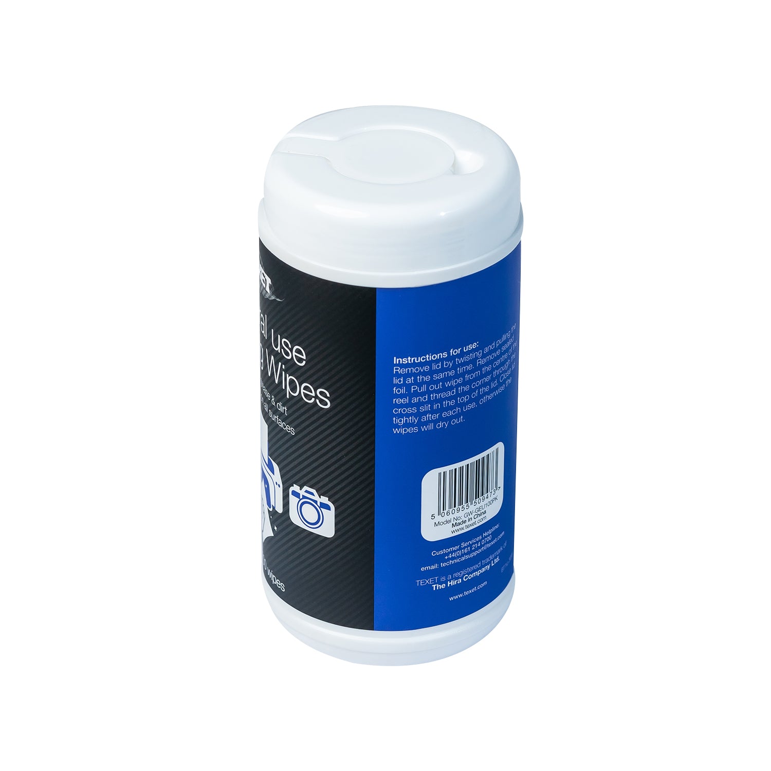Disposable Cleaning Wipes 100 pieces Tub