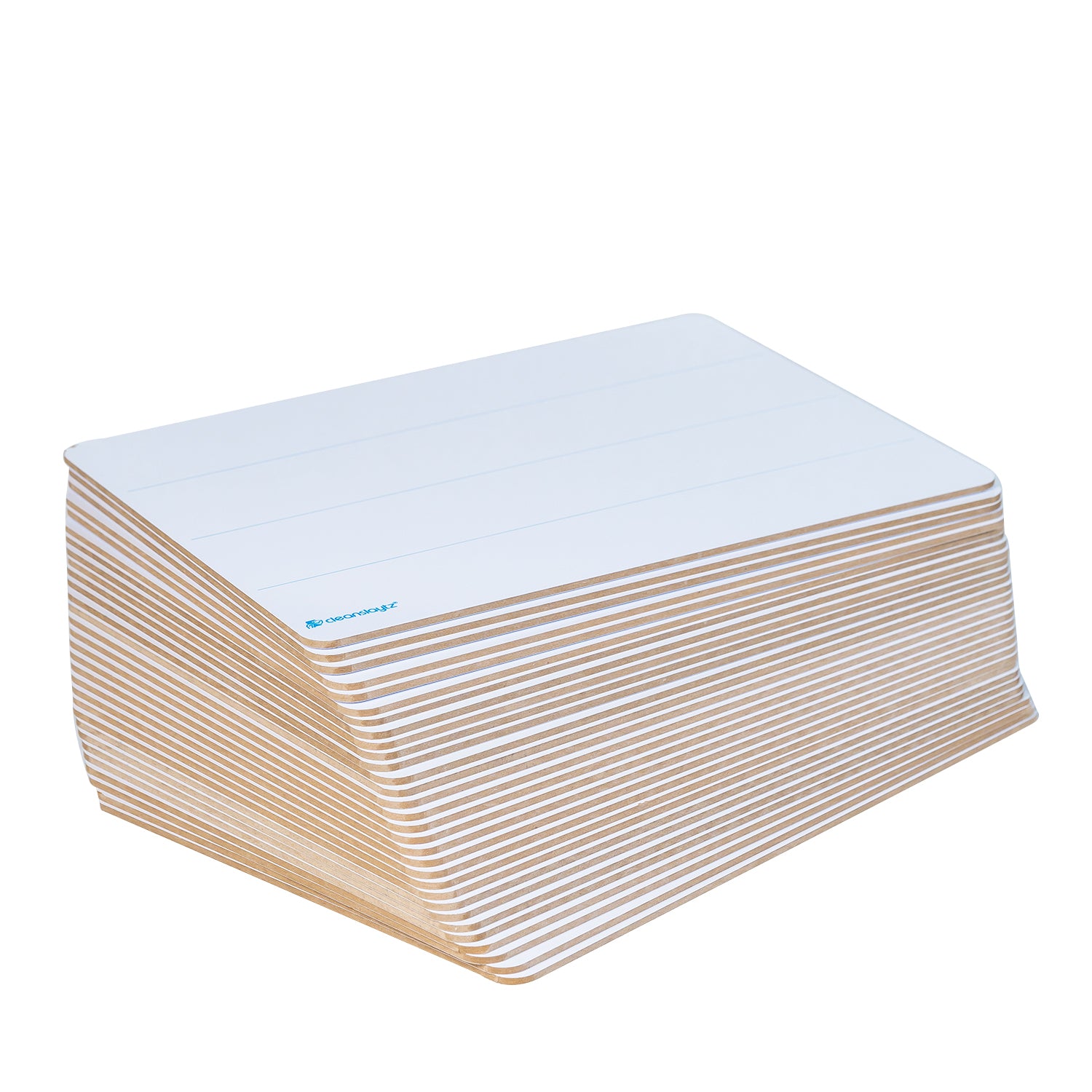 A4 Rigid 3-Lined/Plain Eco Antimicrobial Drywipe Boards, Pack of 30