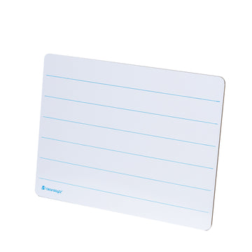 A4 Rigid 6-Lined/Plain Eco Antimicrobial Drywipe Boards, Pack of 5