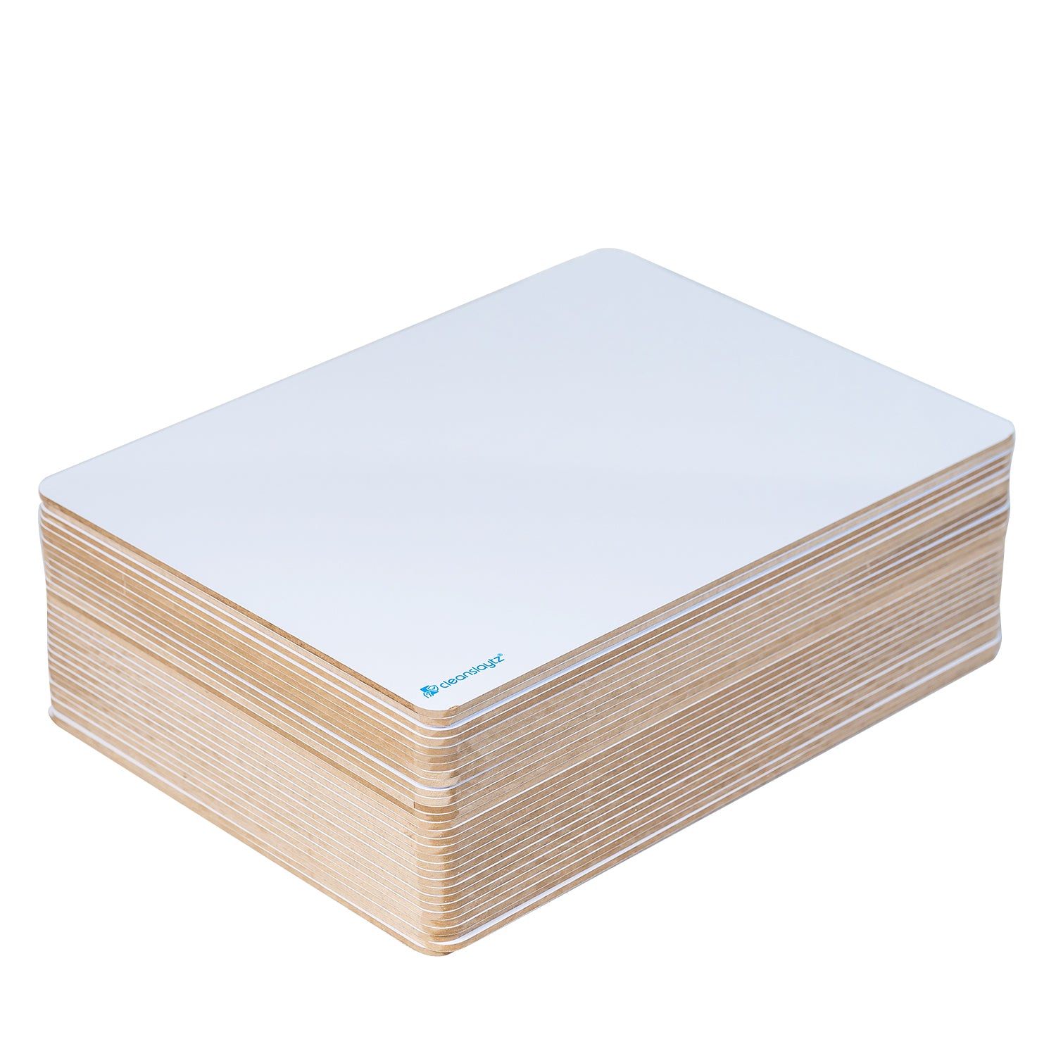 A4 Plain/Plain Eco Antimicrobial drywipe boards, Pack of 30