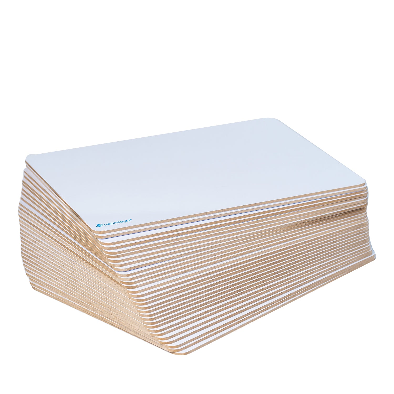 A4 Plain/Plain Eco Antimicrobial drywipe boards, Pack of 30