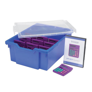 DP8MC8CC Small Semi Desktop Calculator Classroom Pack, Pack of 30