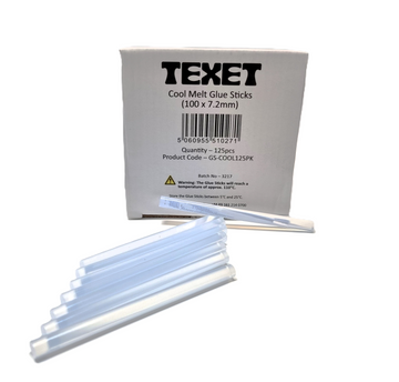 Cool Melt Glue Sticks 100 x 7.2mm, Pack of 125