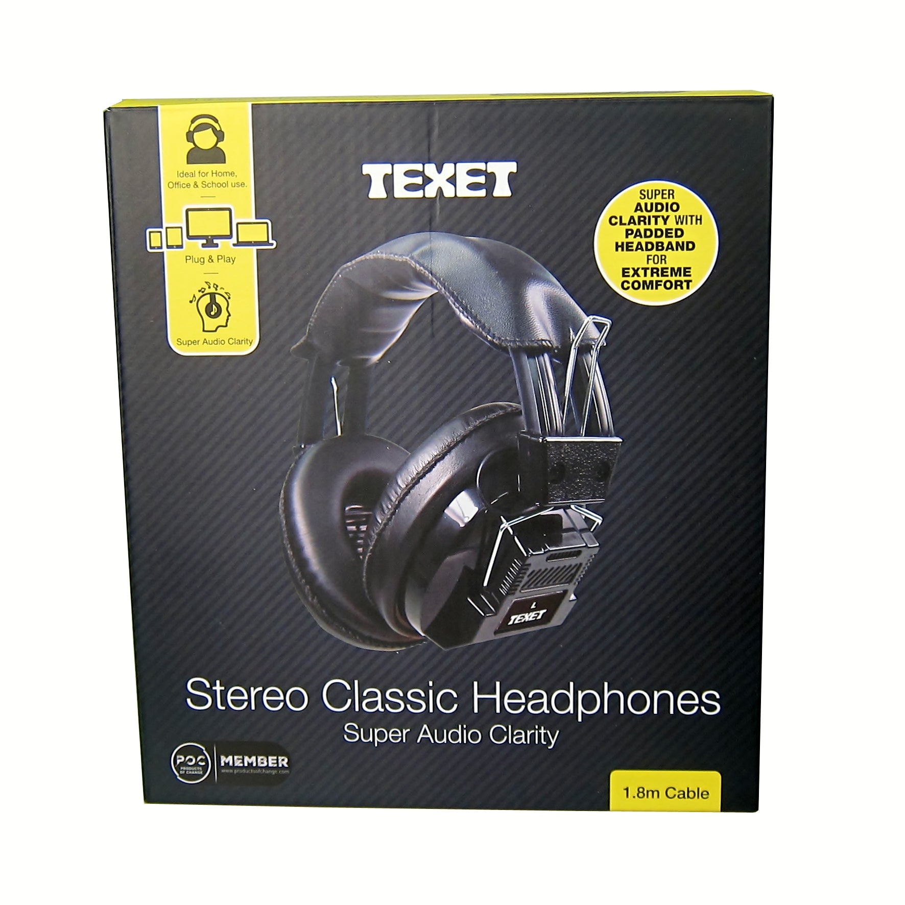 Stereo Classic Headphone, Black
