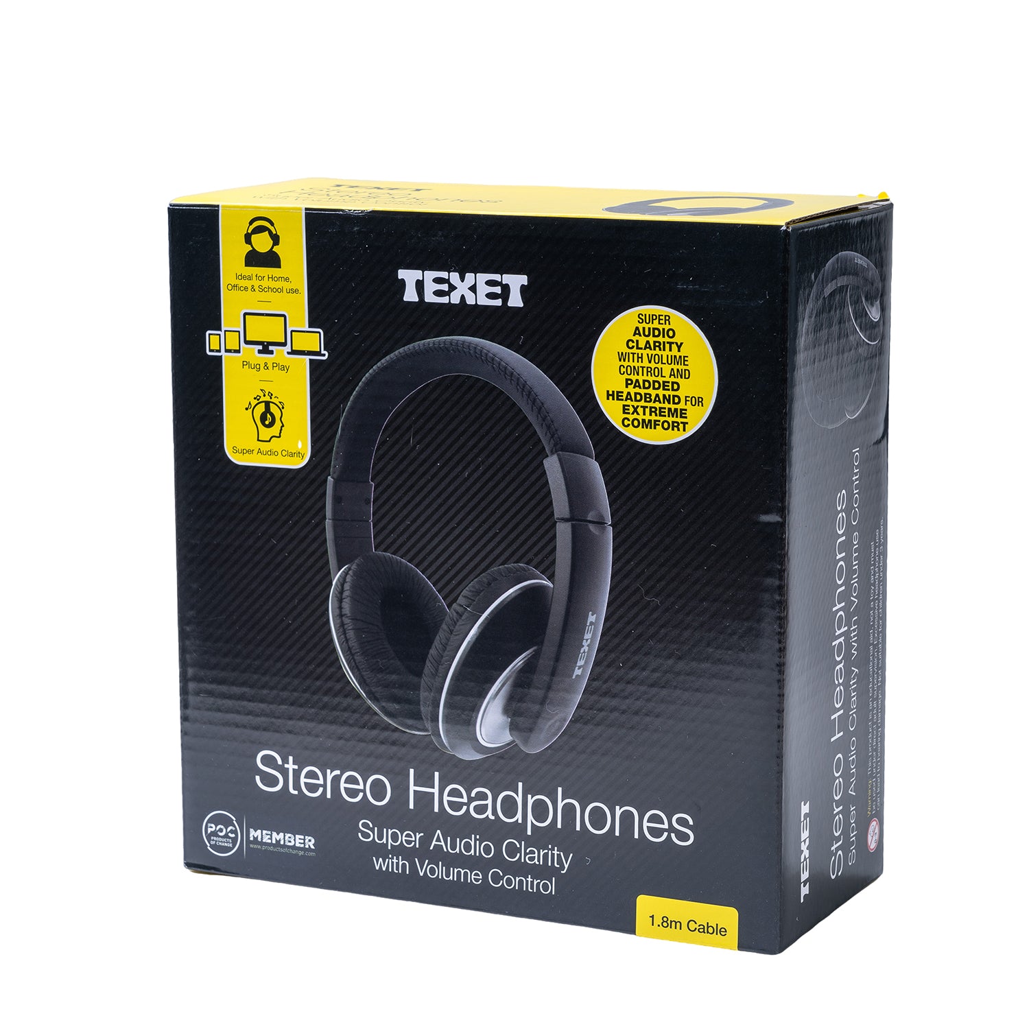 Stereo Basic Headphone, Black and White