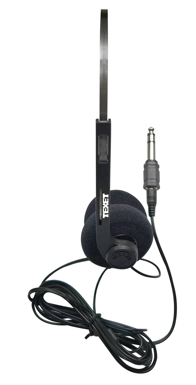 Walkman Style Headphone, Black