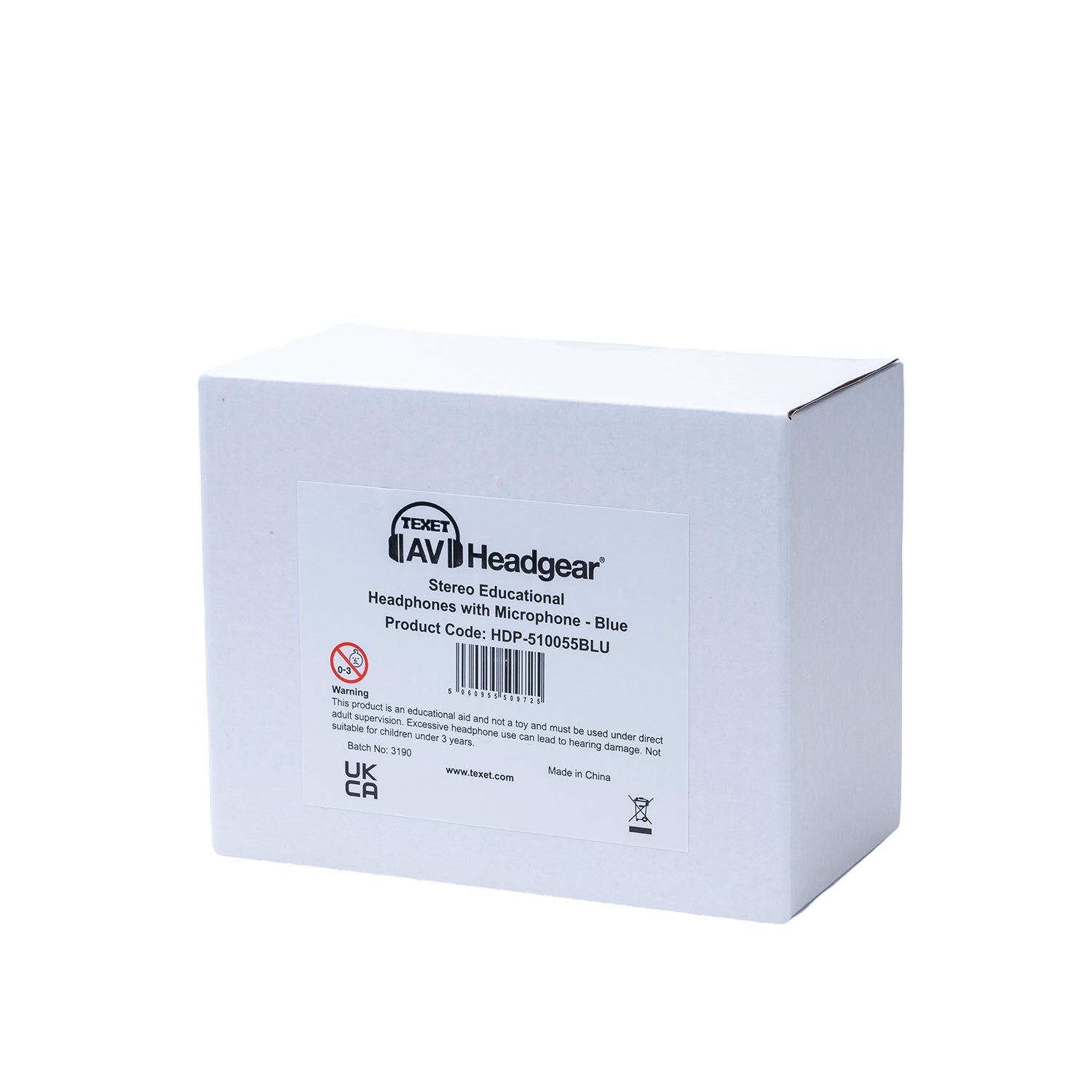 Stereo Educational Headphone, Blue