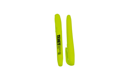 2.5mm Highlighter Pen Yellow Chisel, Pack of 10
