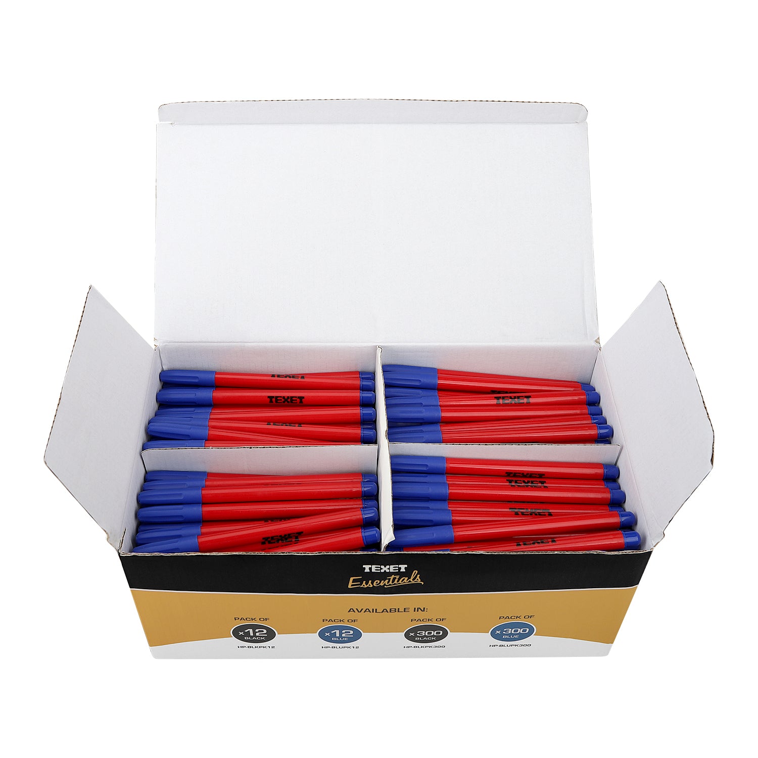 Blue Handwriting Pens, Pack of 300