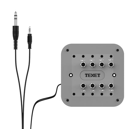 8 Way Headphone Splitter Junction Box