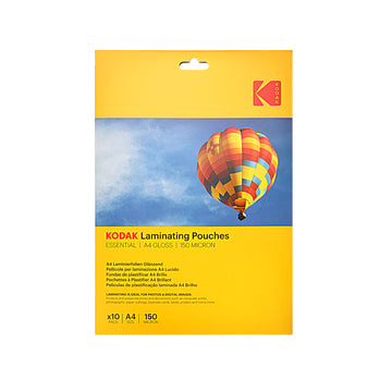 Kodak Essential A4 Laminating Pouches, 150 mcn Pack of 10