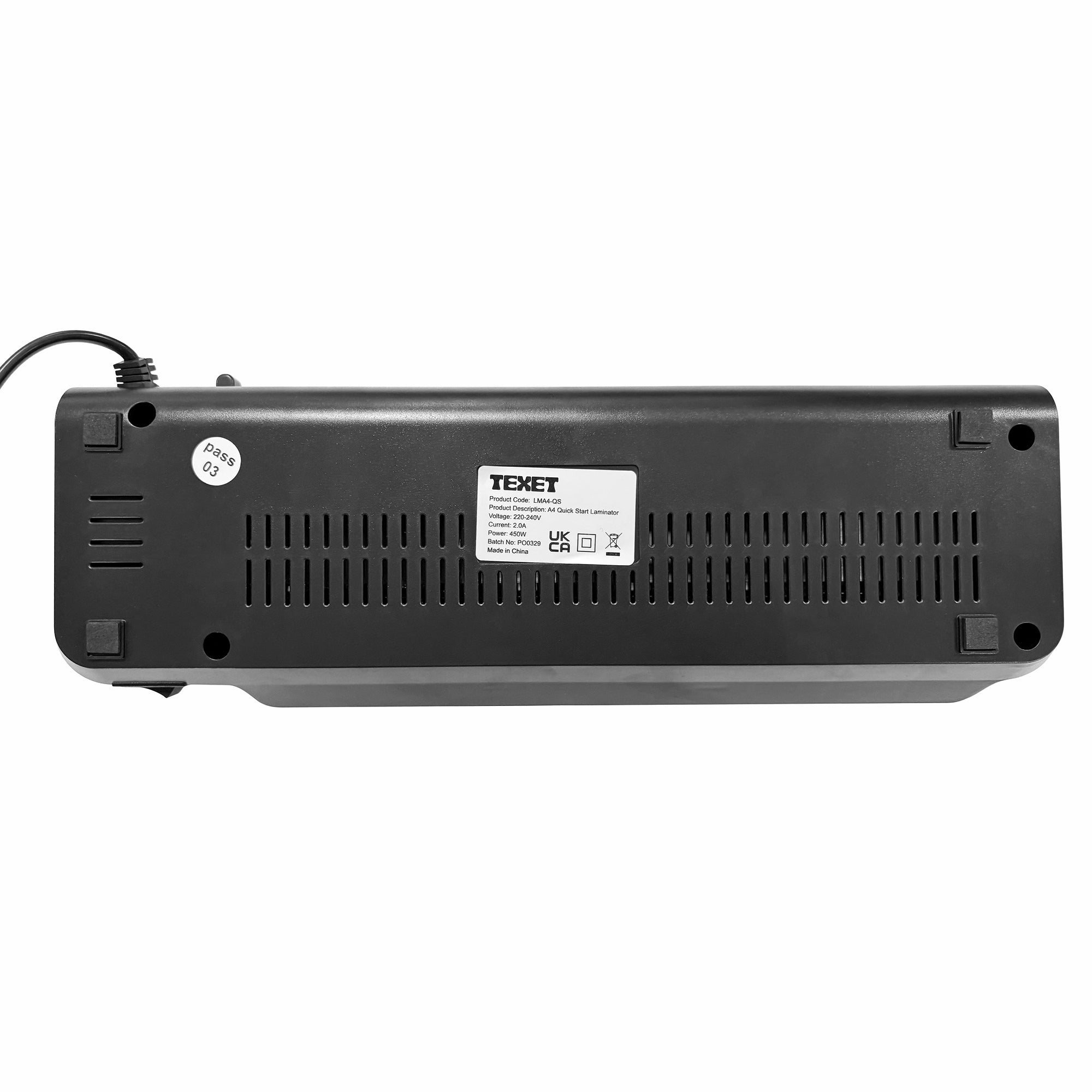 A4 Quick Start Laminator