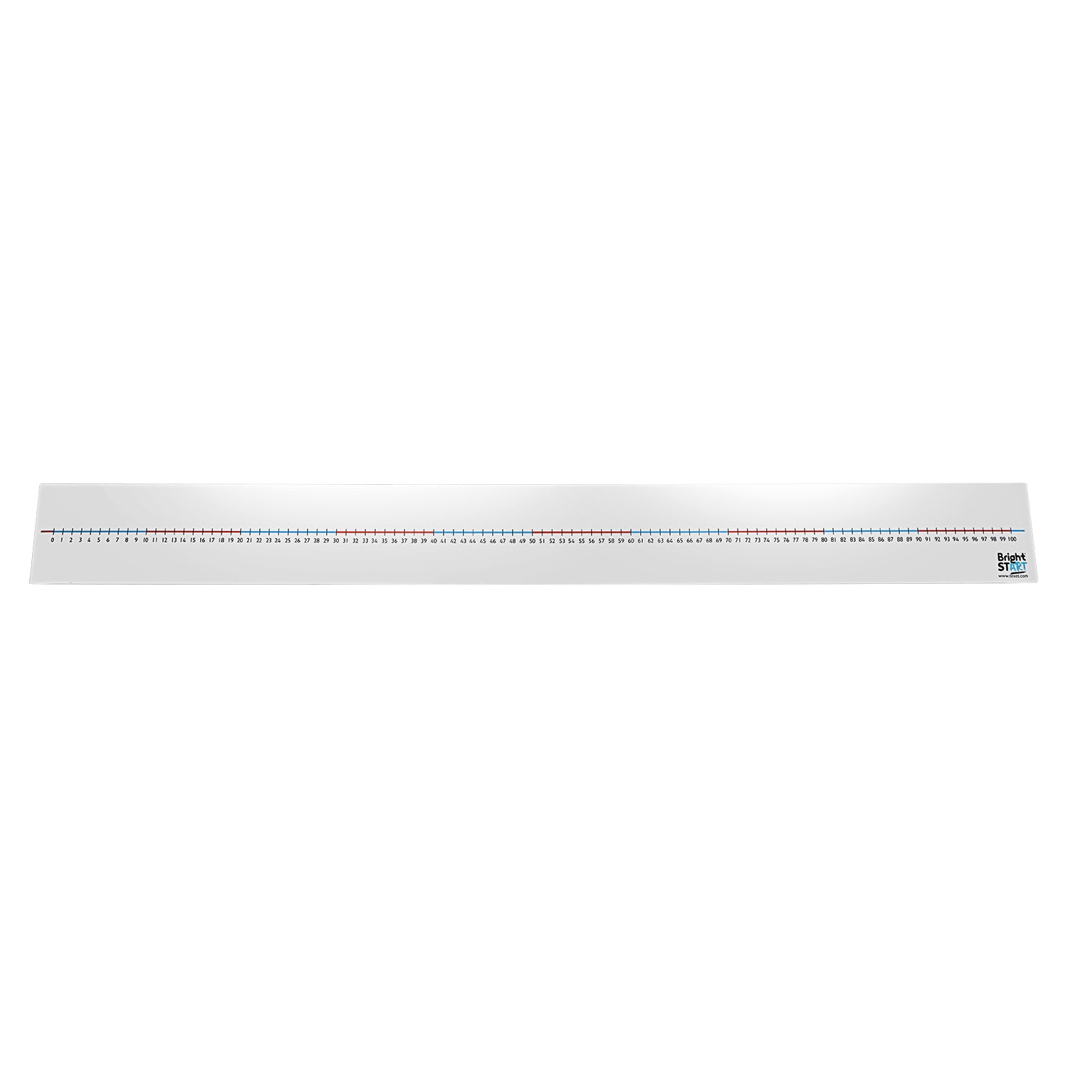 Giant Dry Wipe Wall Number Line 0-100