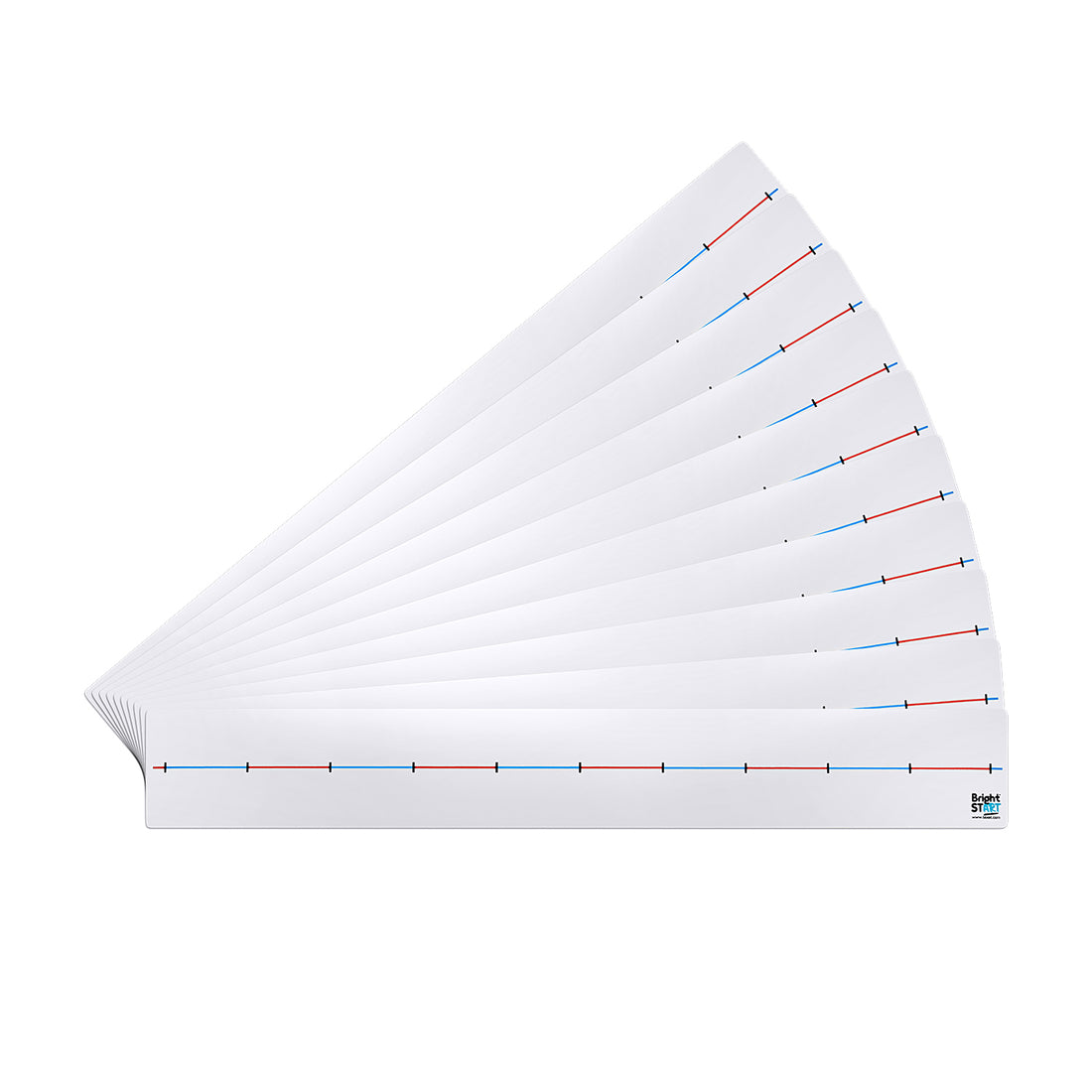 Blank Space Number Line 430 x 60mm, Pack of 10