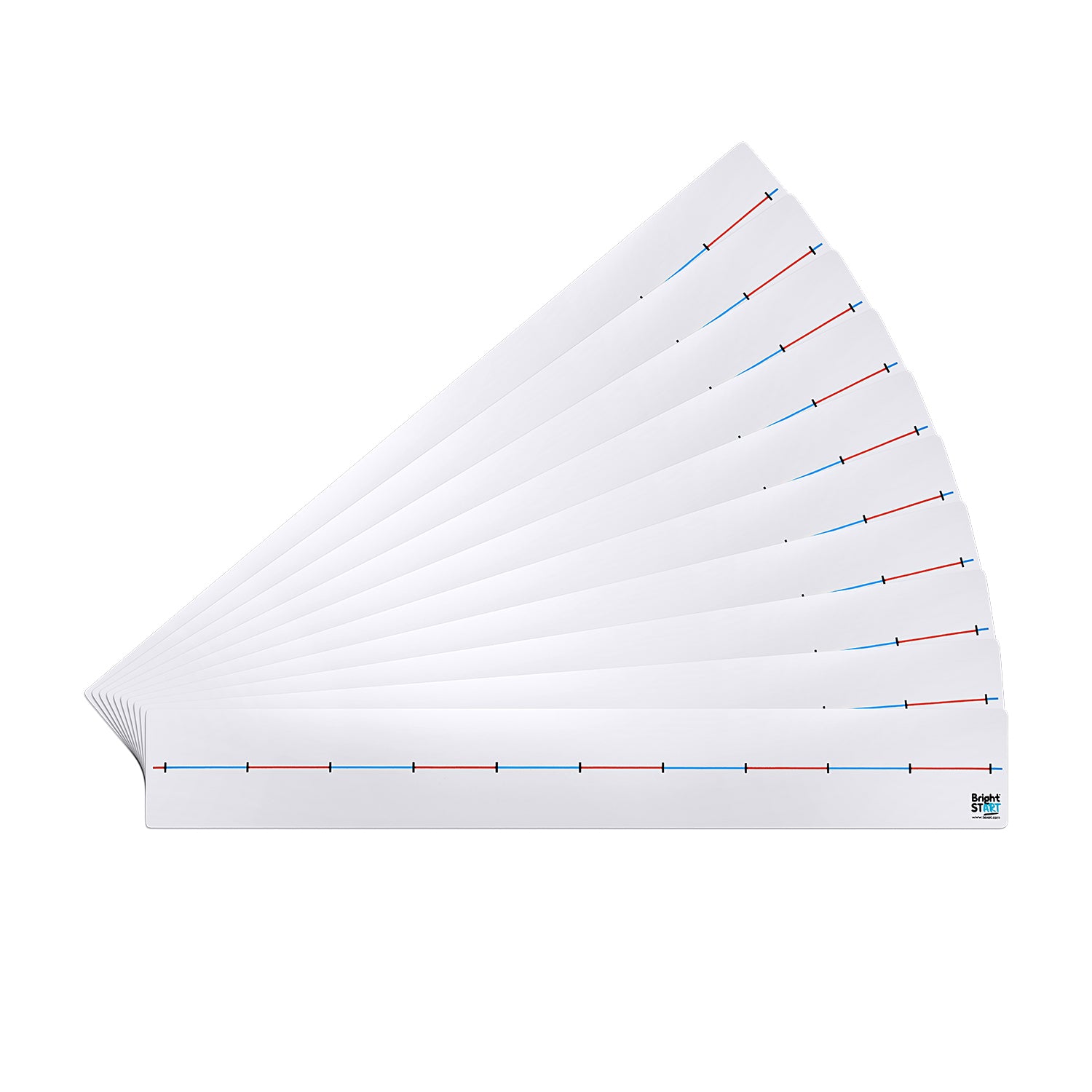 Blank Space Number Line 430 x 60mm, Pack of 10